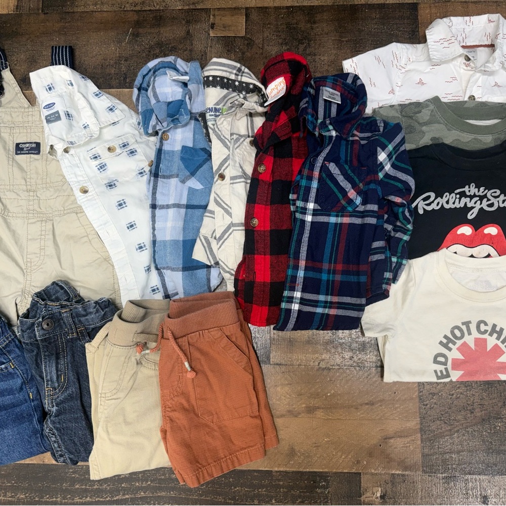 Boys bundle size 12m & 18m